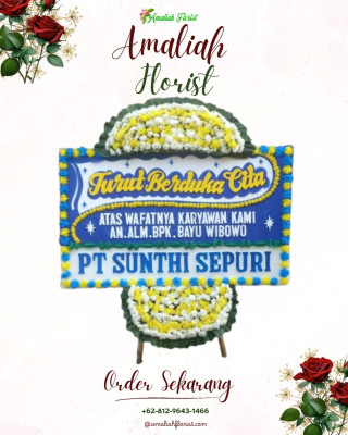 Papan Bunga Duka di Dolok Merawan