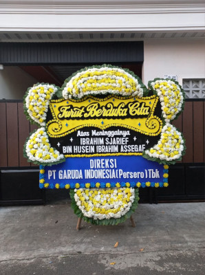 Papan Bunga Duka di Dolok Merawan